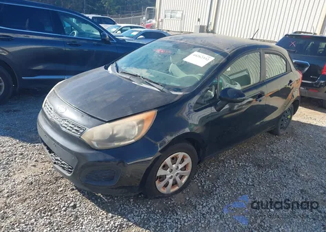 2012 Kia Rio5 Lx z USA, uszkodzony, nr VIN KNADM5A34C6068456